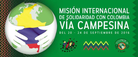 Colombie : Une mission internationale de solidarité sur la situation de la terre et des droits humains
